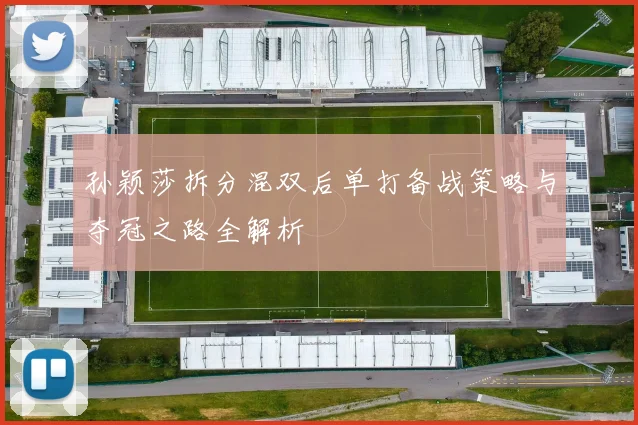 孙颖莎拆分混双后单打备战策略与夺冠之路全解析